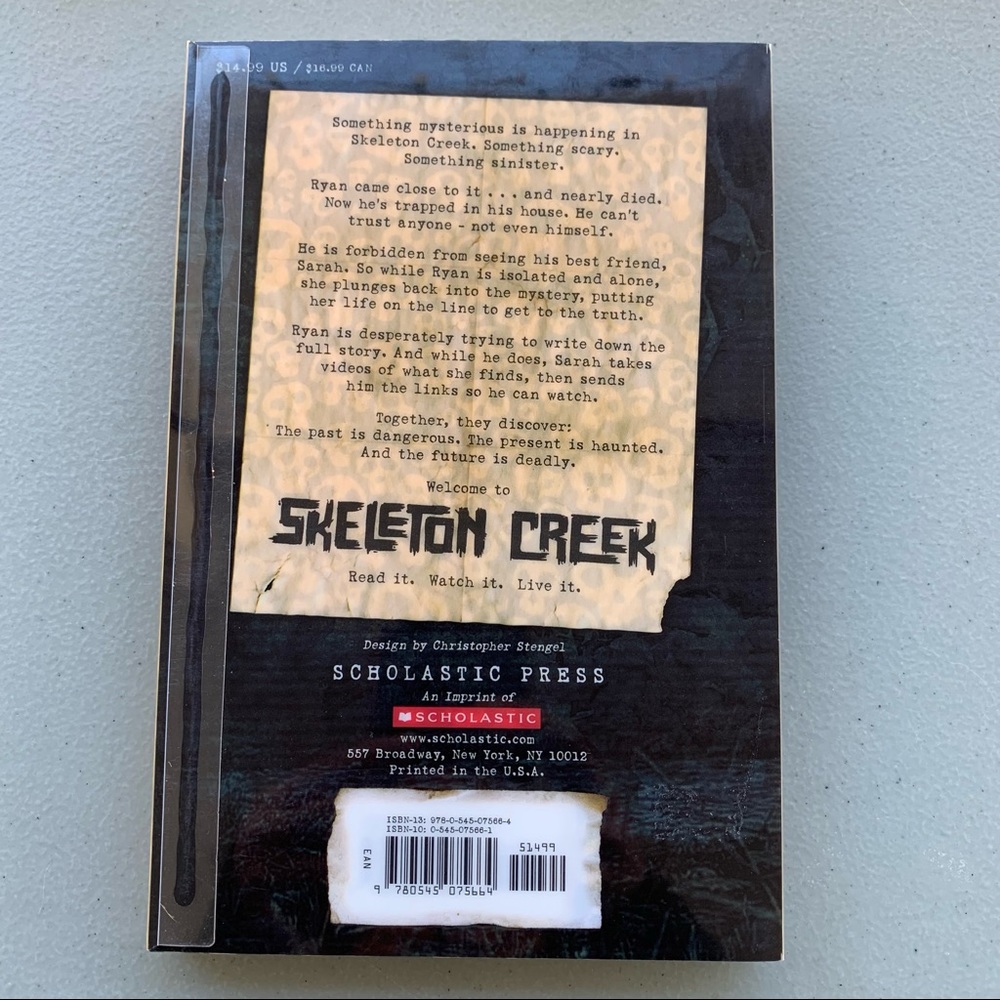 Skeleton Creek Hardbound Novel by Patrick Carman - Picture 5 of 5